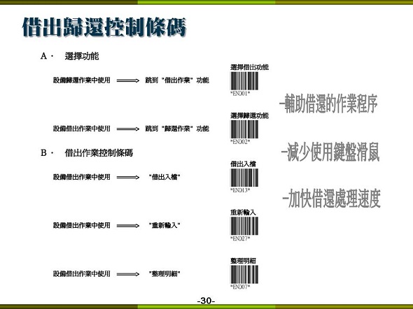 設備儀器借還管理系統-借出能用條碼掃瞄器完全控制切換，不需要鍵盤控制